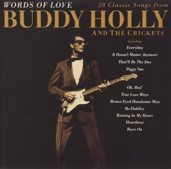 81GZHD8E7aL._UF894,1000_QL80_ Buddy Hoply and the Crickets - Words of Love (CD)