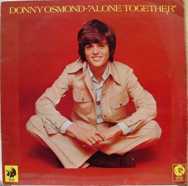 Donny Osmond Alone Together 70s vintage pop vinyl Bangladesh