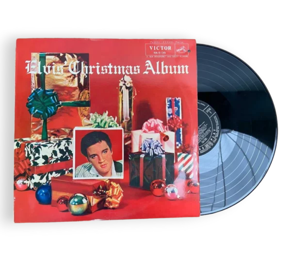 Elvis Presley Christmas Album vintage retro vinyl Bangladesh
