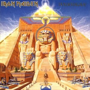 Iron Maiden Powerslave heavy metal vinyl record Bangladesh