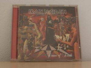 IRON MAIDEN Dance of Death CD Cover Authentic Buy in BD