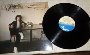 Leo Sayer Here 1979 vintage pop vinyl record Bangladesh