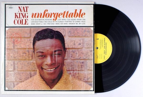 Nat King Cole The Unforgettable vintage jazz vocal vinyl Bangladesh
