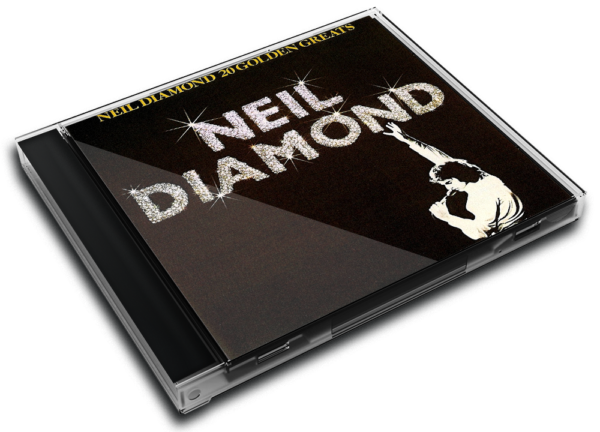 NEIL DIAMOND 20 Golden Greats CD Cover Authentic Buy in BD
