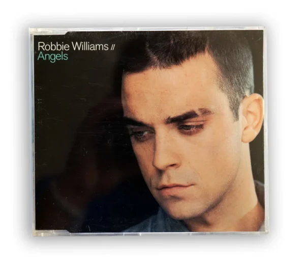 ROBBIE WILLIAMS Angels CD Cover Authentic Buy in BD