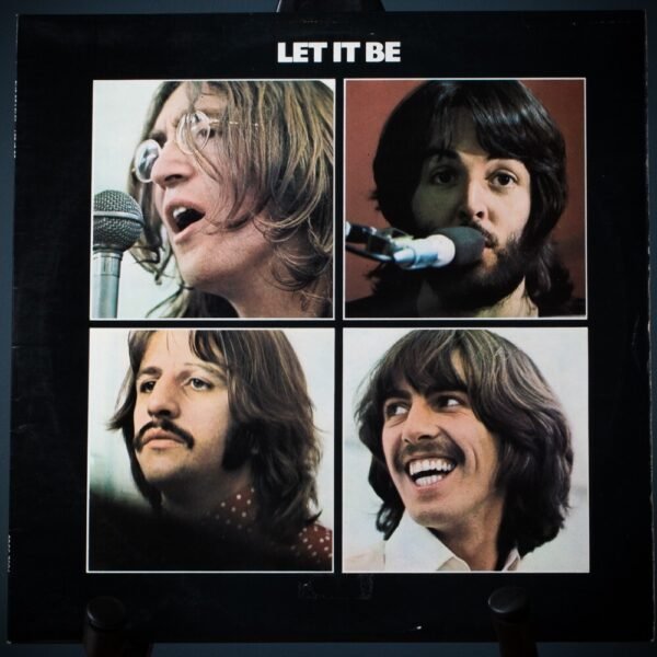 The Beatles Let It Be rare UK 3U 3U vinyl record Bangladesh