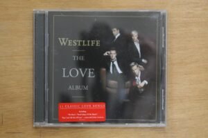 WESTLIFE The Love Album CD Cover Authentic Buy in BD
