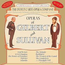 The D'oyly Carte Opera Company - The World of Gilbert &sullivan (CD)
