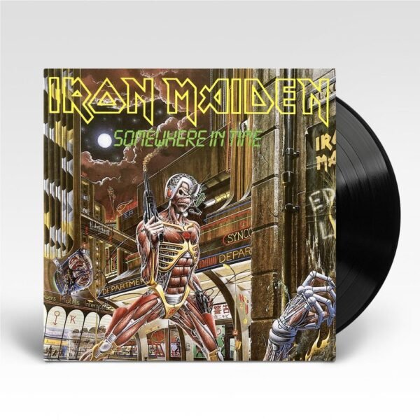 Iron Maiden Somewhere In Time classic metal vinyl Bangladesh