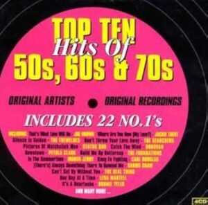41T9W9ZAJFL._UF894,1000_QL80_ Top Ten hits of the 50s, 60s & 70s Disc 1-4 - Various Artist (CD)