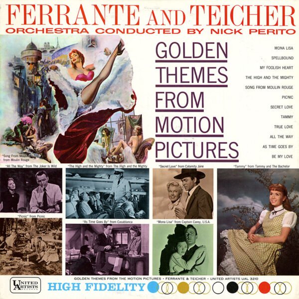 Various Artists – Golden Motion Picture Themes and Original Artists [Vinyl LP] (Pre-Owned)