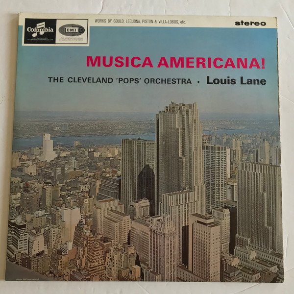 Lois Lane & The Cleveland Pops Orchestra – Musica Americana [Vinyl LP] (Pre-Owned)