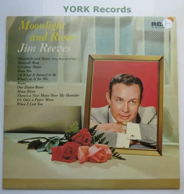 Jim Reeves – Moonlight and Roses [Vinyl LP] (Pre-Owned)