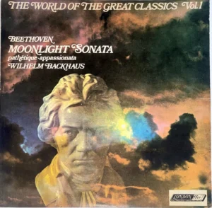Beethoven – The World of the Great Classics Vol. 1: Moonlight Sonata [Vinyl LP] (Pre-Owned)